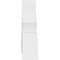Ekena Millwork Vanguard Architectural Grade PVC Gable Bracket, 48"W x 16"H x 4"D x 4"F, 8/12 Pitch GBP048X16X0404VAN00 - alternate 2
